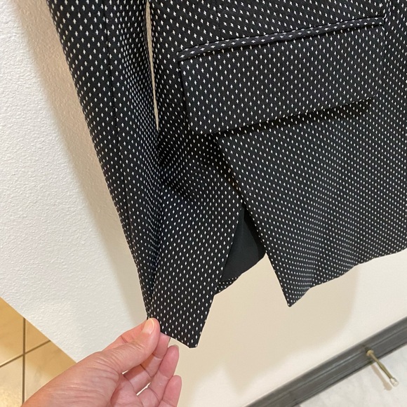 Lane Bryant Ladies Black & White Speck Blazer - 16 - Picture 5 of 12